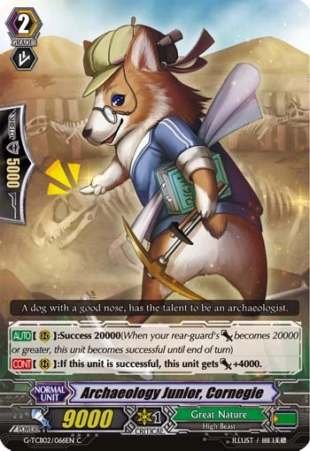 Archaeology Junior, Cornegie