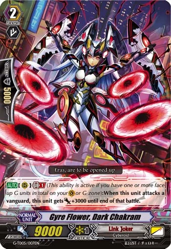 Gyre Flower, Dark Chakram