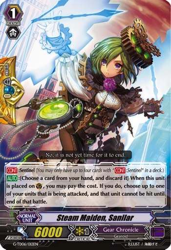 Steam Maiden, Sanilar