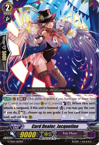 Card Dealer, Jacqueline