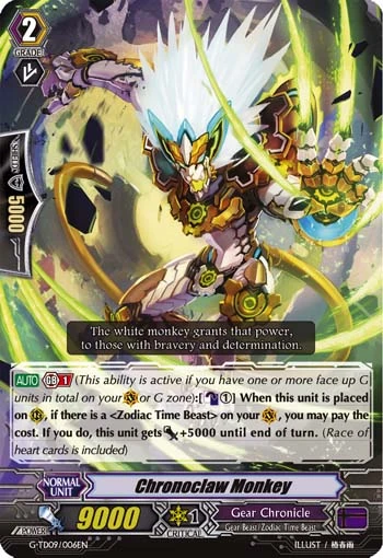Chronoclaw Monkey