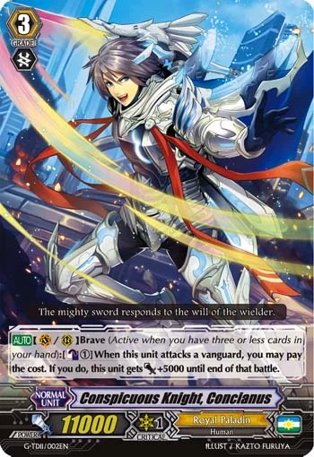 Conspicuous Knight, Concianus