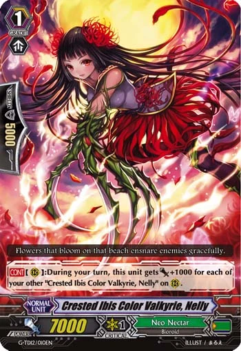 Crested Ibis Color Valkyrie, Nelly