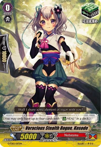 Voracious Stealth Rogue, Kosode