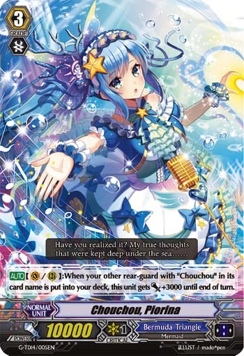 Chouchou, Piorina
