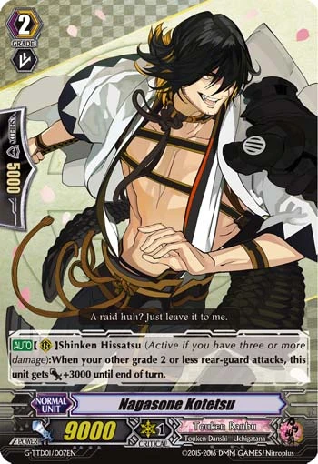 Nagasone Kotetsu