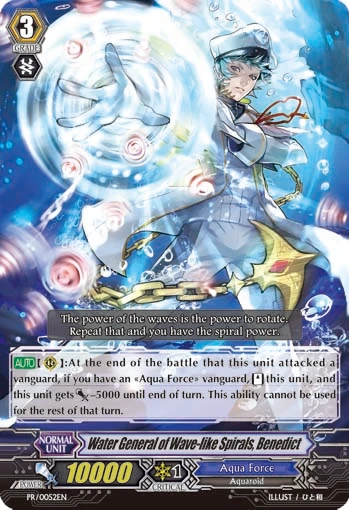 Water General of Wave-like Spirals, Benedict