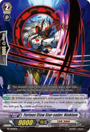 Furious Claw Star-vader, Niobium