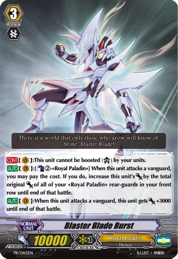 Blaster Blade Burst