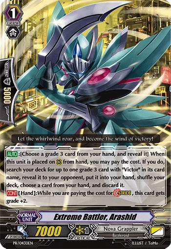 Extreme Battler, Arashid