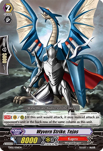 Wyvern Strike, Tejas