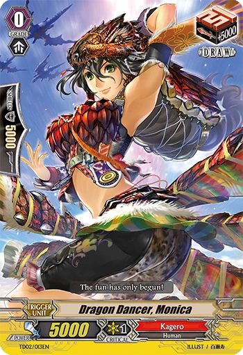 Dragon Dancer, Monica