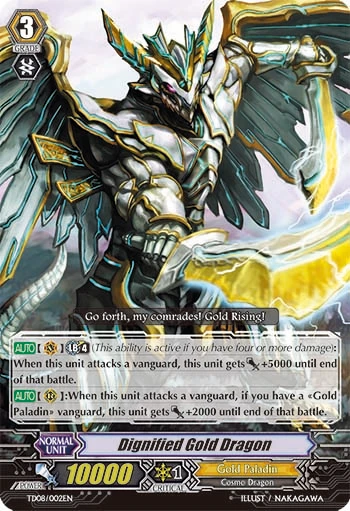 Dignified Gold Dragon