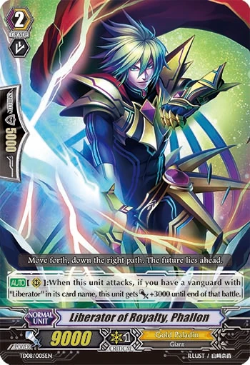 Liberator of Royalty, Phallon