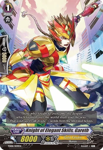 Knight of Elegant Skills, Gareth