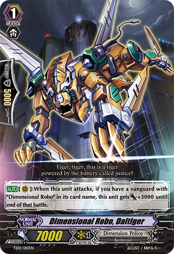 Dimensional Robo, Daitiger