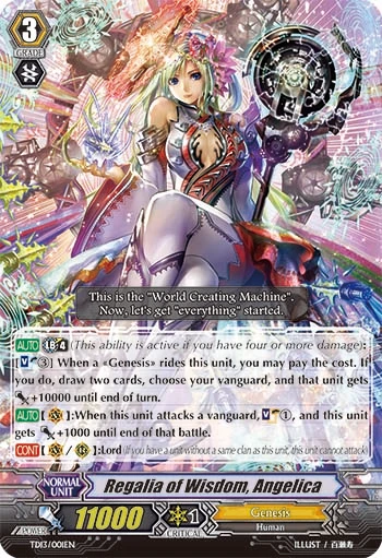Regalia of Wisdom, Angelica