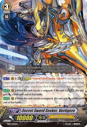 Secret Sword Seeker, Vortigern