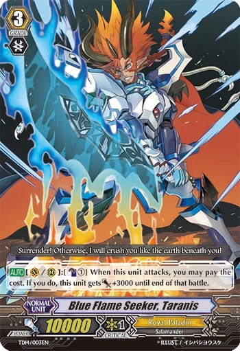 Blue Flame Seeker, Taranis