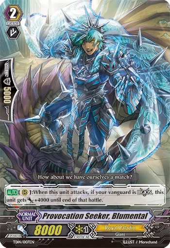 Provocation Seeker, Blumental