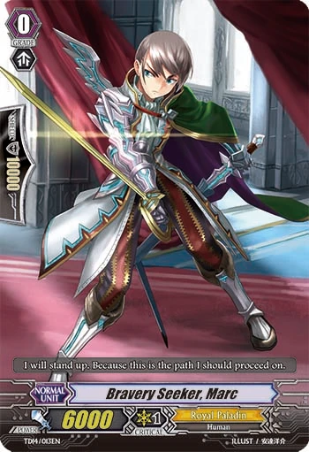 Bravery Seeker, Marc