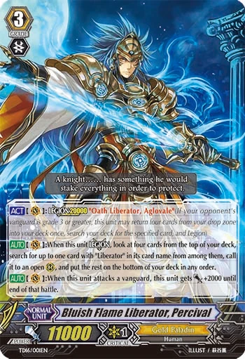 Bluish Flame Liberator, Percival