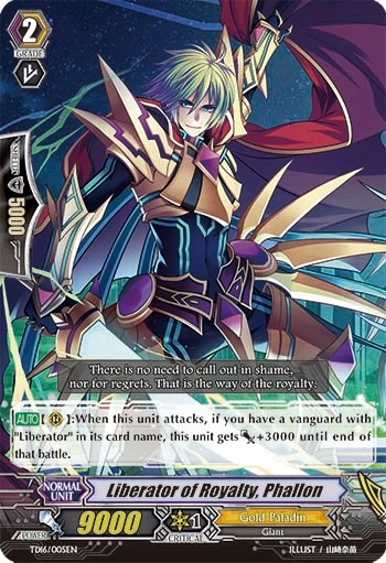 Liberator of Royalty, Phallon