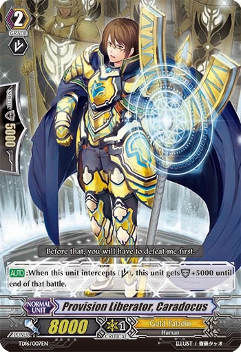 Provision Liberator, Caradocus