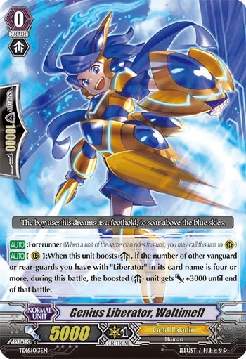 Genius Liberator, Waltimell