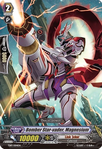 Bomber Star-vader, Magnesium