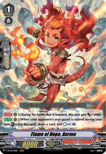 Flame of Hope, Aermo