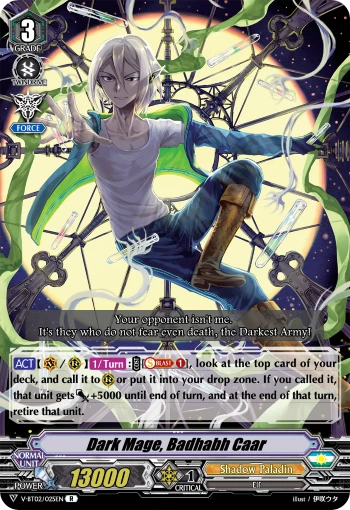 Dark Mage, Badhabh Caar