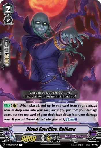 Blood Sacrifice, Ruthven