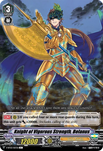 Knight of Vigorous Strength, Belanus