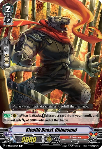 Stealth Beast, Chigasumi