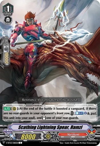 Scathing Lightning Spear, Ramzi