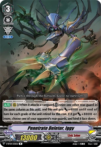Penetrate Deletor, Iggy