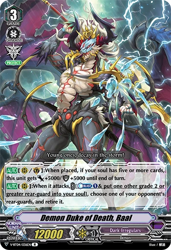 Demon Duke of Death, Baal
