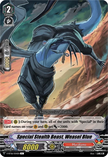 Special Stealth Beast, Weasel Blue