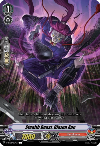 Stealth Beast, Blazon Ape