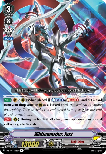 Whitemarder, Jact