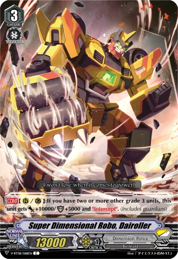 Super Dimensional Robo, Dairoller