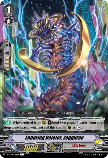 Enduring Deletor, Zeggurao
