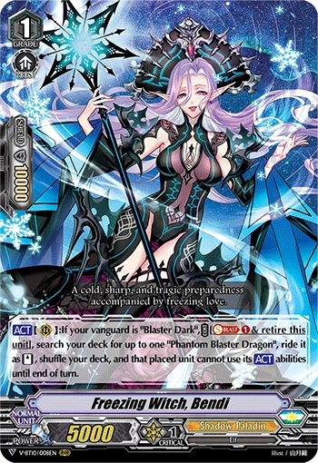 Freezing Witch, Bendi