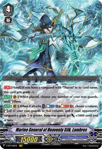 Marine General of Heavenly Silk, Lambros