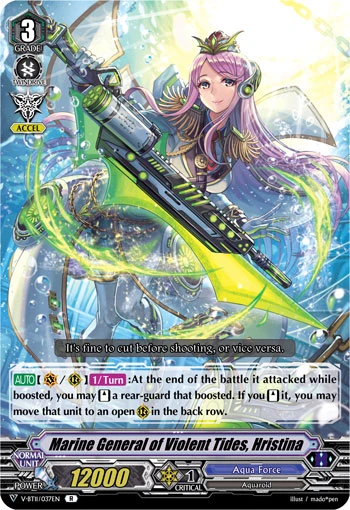 Marine General of Violent Tides, Hristina