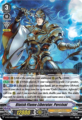 Bluish Flame Liberator, Percival
