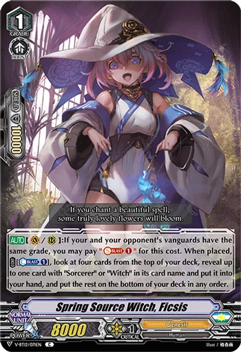 Spring Source Witch, Ficsis
