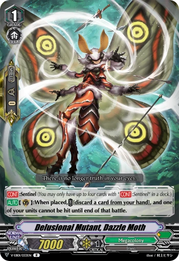 Delusional Mutant, Dazzle Moth