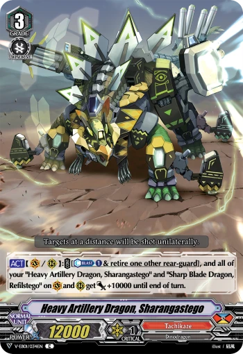 Heavy Artillery Dragon, Sharangastego